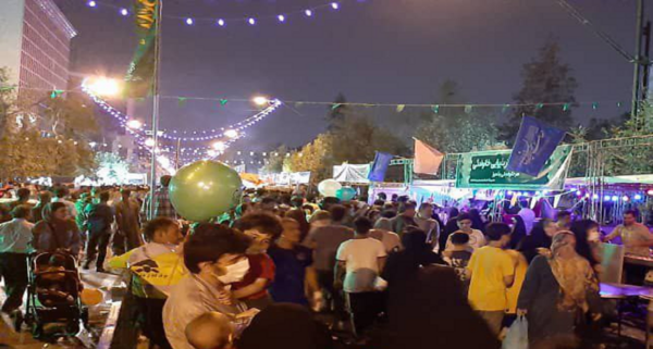 عکس شب شهرکرد