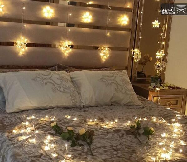 عکس تزیین اتاق خواب شب عروسی