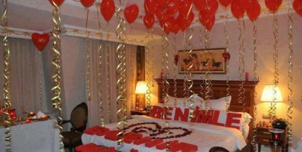 عکس تزیین اتاق خواب شب عروسی