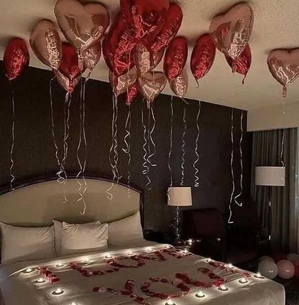عکس تزیین اتاق خواب شب عروسی
