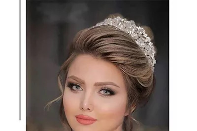 عکس آرایش عروس در شب حنابندان