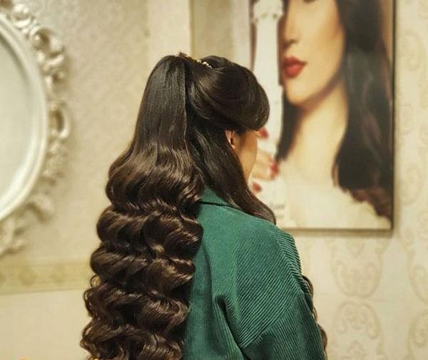 عکس آرایش عروس در شب حنابندان