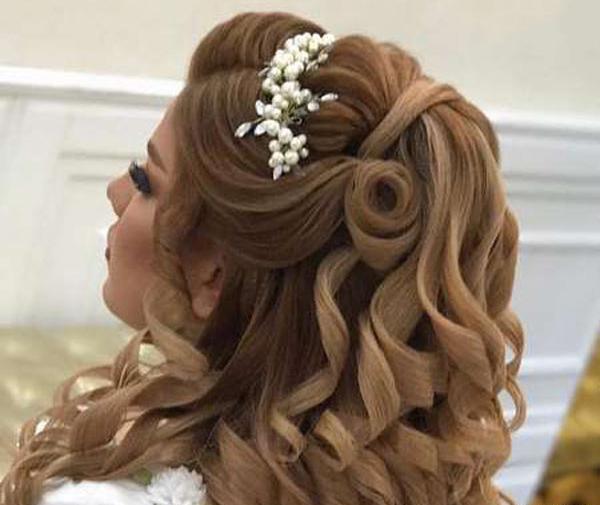 عکس مدل مو عروس شب حنابندان