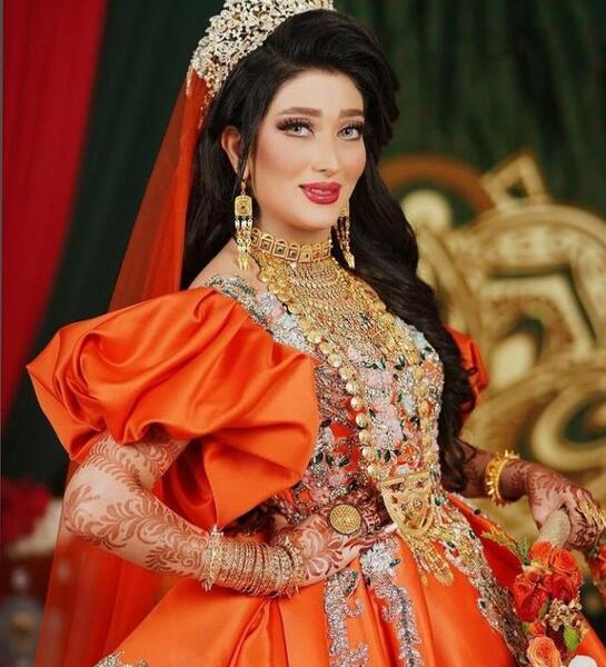 عکس لباس عروس شب حنابندان جدید