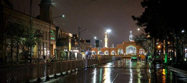 عکس رستوران شب چراغ مشهد