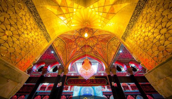 عکس سه بعدی از حرم امام حسین