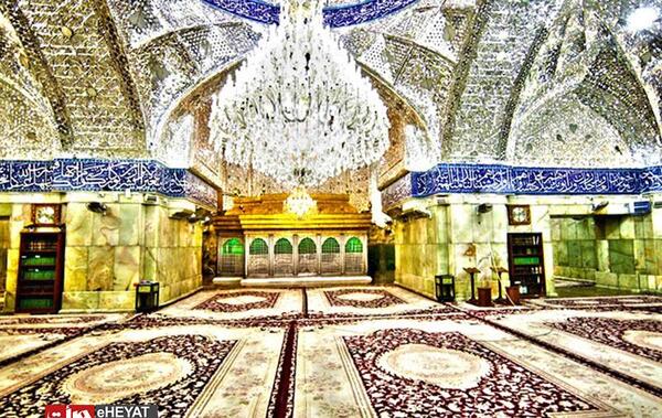عکس سه بعدی از حرم امام حسین