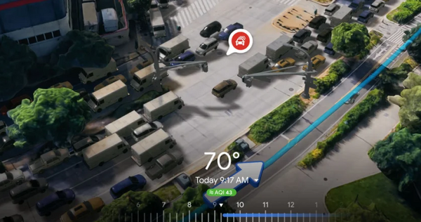 عکس تصاویر سه بعدی در گوگل مپ