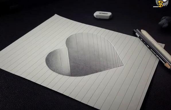 عکس سه بعدی برای نقاشی