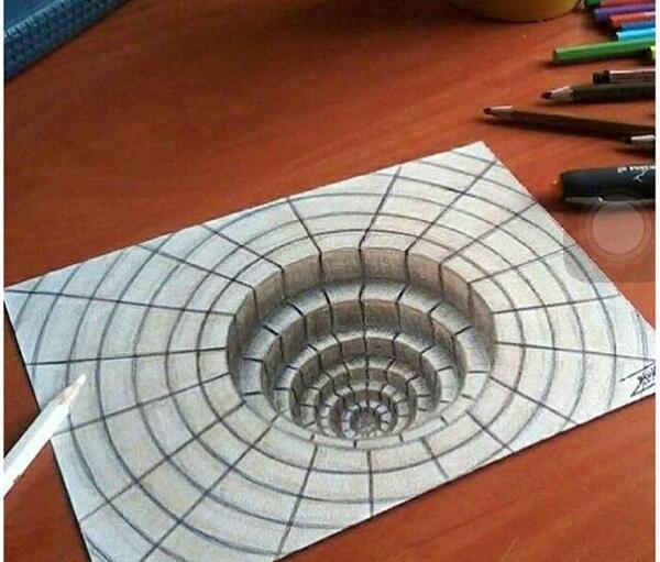 عکس سه بعدی برای نقاشی
