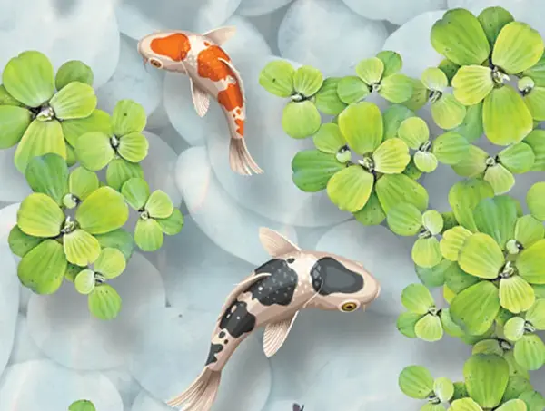 عکس ماهی سه بعدی کاغذی