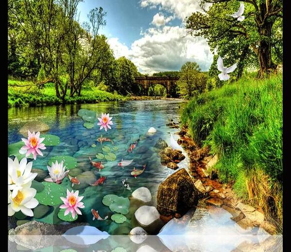 دانلود عکس منظره سه بعدی