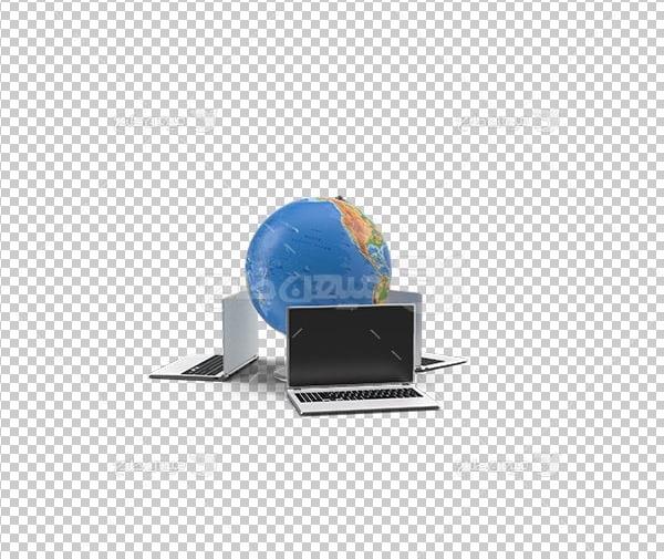 عکس لپ تاپ سه بعدی