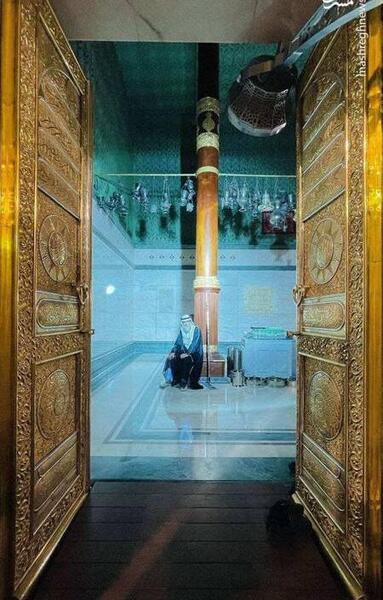 عکس سه بعدی داخل کعبه