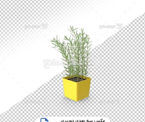 عکس سه بعدی گلدان