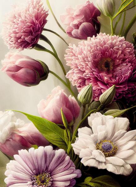 دانلود عکس سه بعدی گل