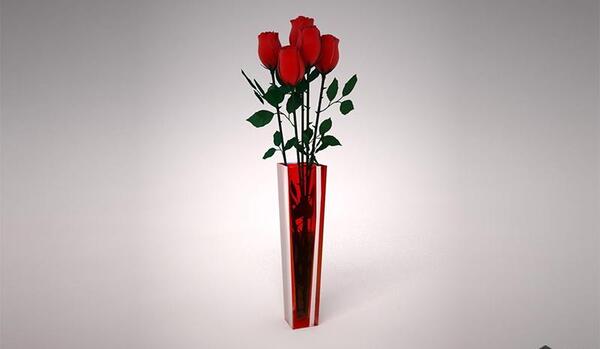 دانلود عکس سه بعدی گل