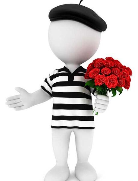 دانلود عکس سه بعدی گل