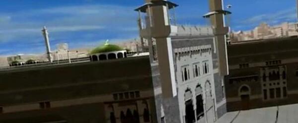 عکس سه بعدی از کعبه