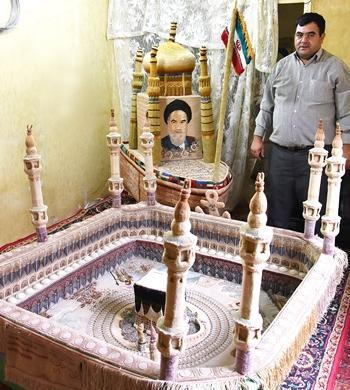 عکس سه بعدی از کعبه
