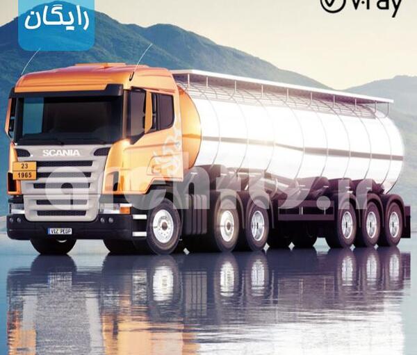 عکس سه بعدی روی کامیون
