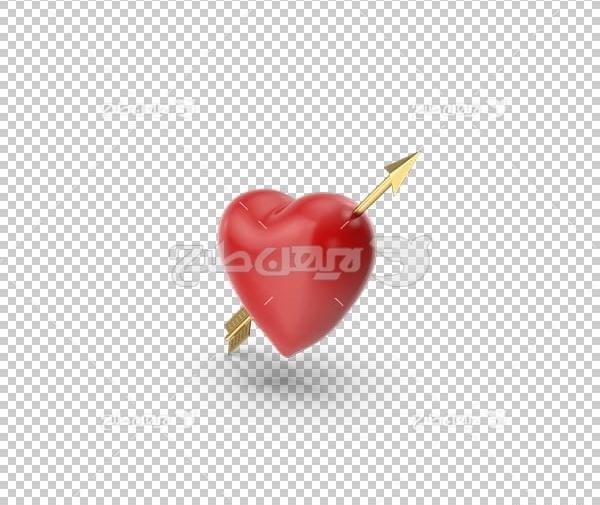 عکس قلب سه بعدی قرمز
