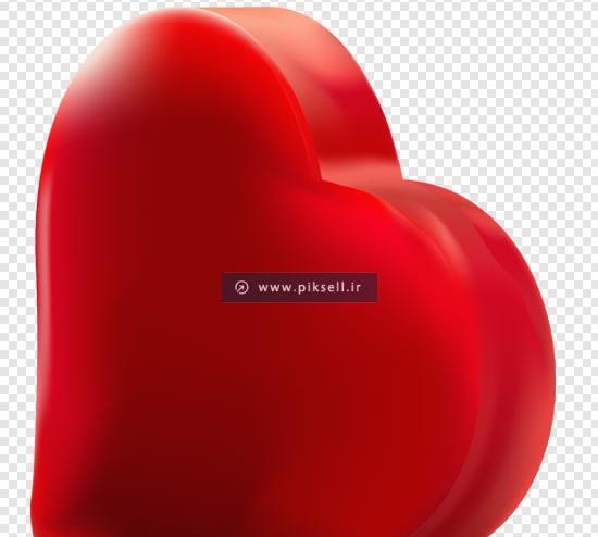 عکس قلب سه بعدی قرمز