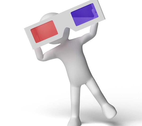 عکس سه بعدی عینکی