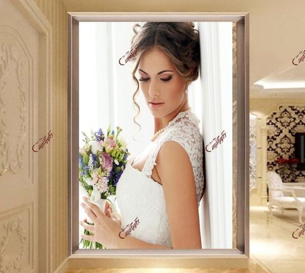عکس سه بعدی عروس داماد