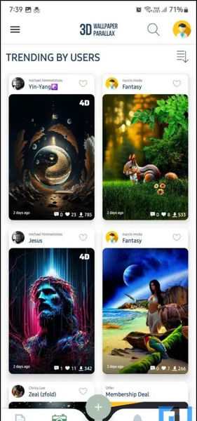 عکس سه بعدی برای گوشی اندروید