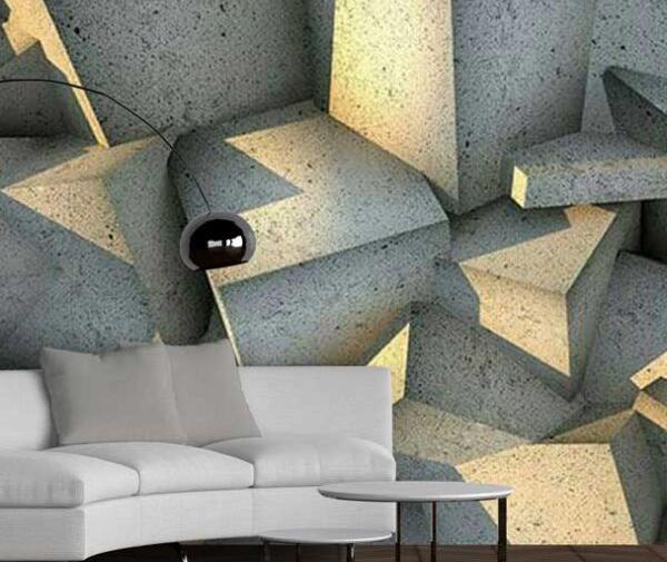 عکس سه بعدی ساده روی کاغذ