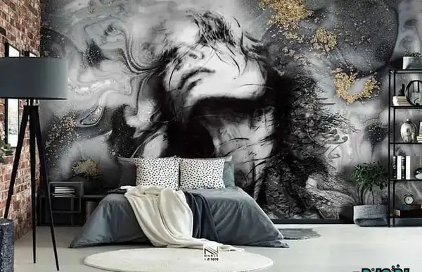عکس سه بعدی ساده روی کاغذ