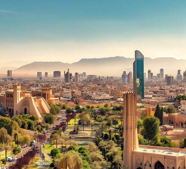 عکس سه بعدی شیراز