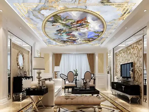عکس سقف سه بعدی