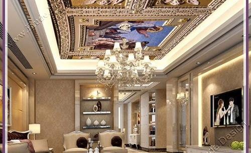 عکس سقف سه بعدی