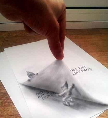 عکس نقاشی سه بعدی خیلی سخت