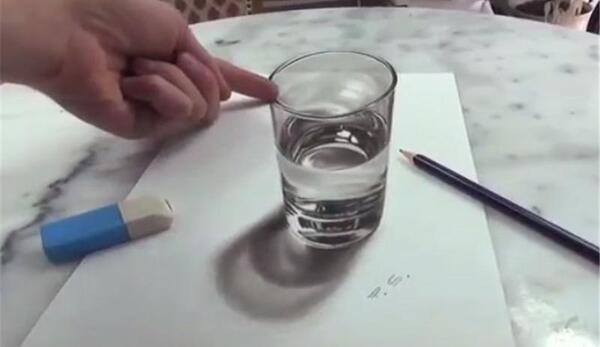عکس نقاشی های سه بعدی ساده