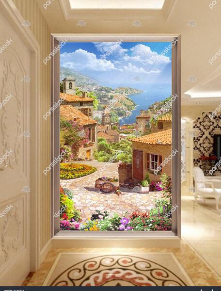 عکس سه بعدی خانه قدیمی
