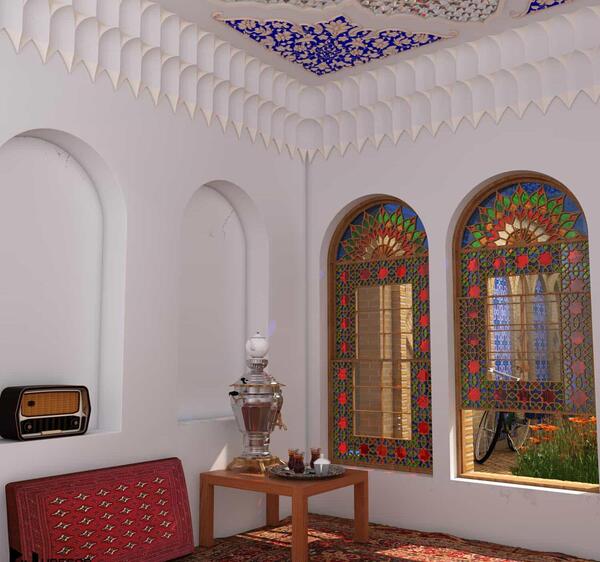 عکس سه بعدی خانه قدیمی
