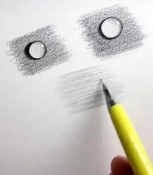 عکس نقاشی سه بعدی مداد رنگی