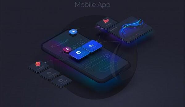 عکس صفحه رنگی سه بعدی