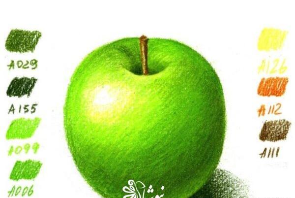 عکس نقاشی سه بعدی با مداد رنگی