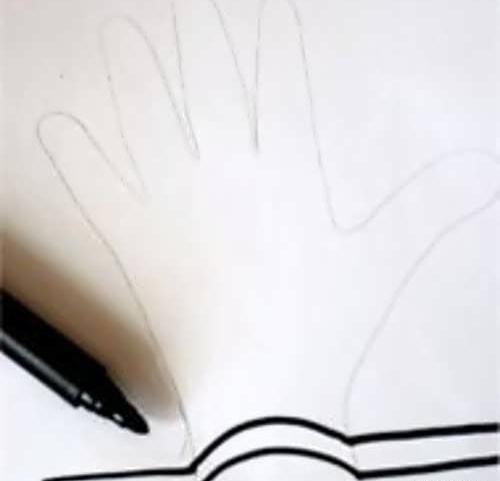 عکس نقاشی سه بعدی با مداد رنگی