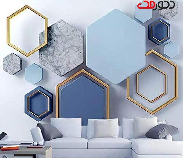 عکس نقاشی دیواری سه بعدی