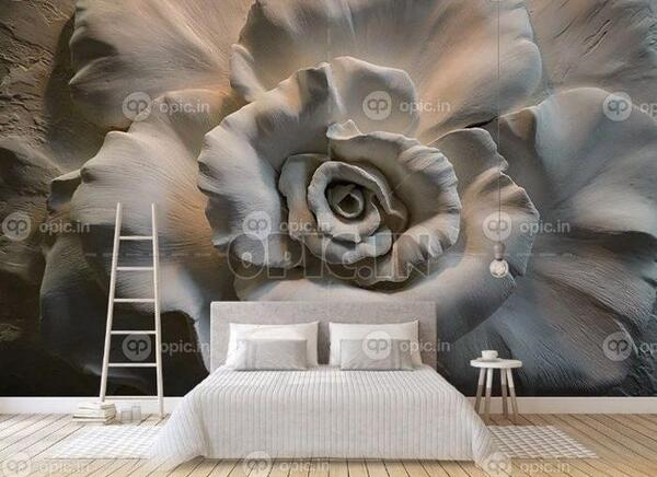 عکس نقاشی دیواری سه بعدی