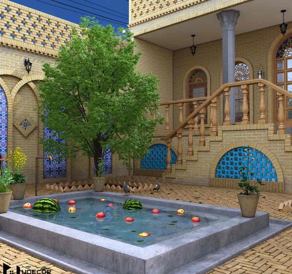 عکس سه بعدی داخل خانه