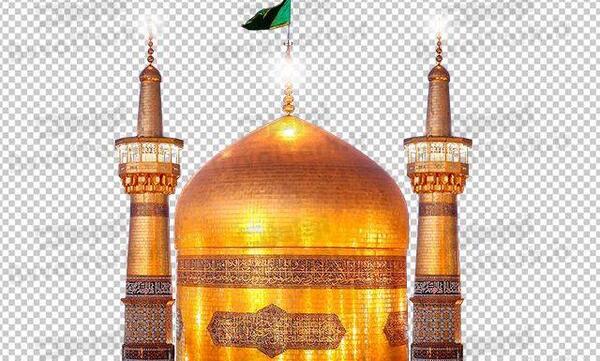 عکس 3 بعدی حرم امام رضا