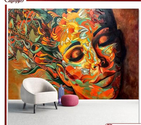 عکس چهره های سه بعدی