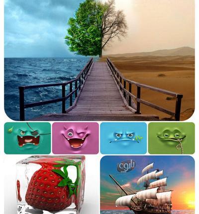 دانلود عکس سه بعدی پس زمینه کامپیوتر