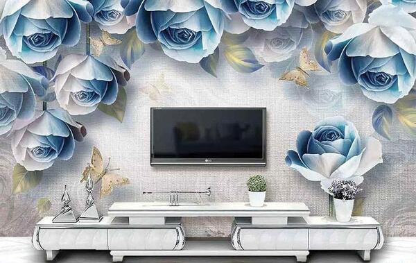 عکس سه بعدی برای پشت تلویزیون